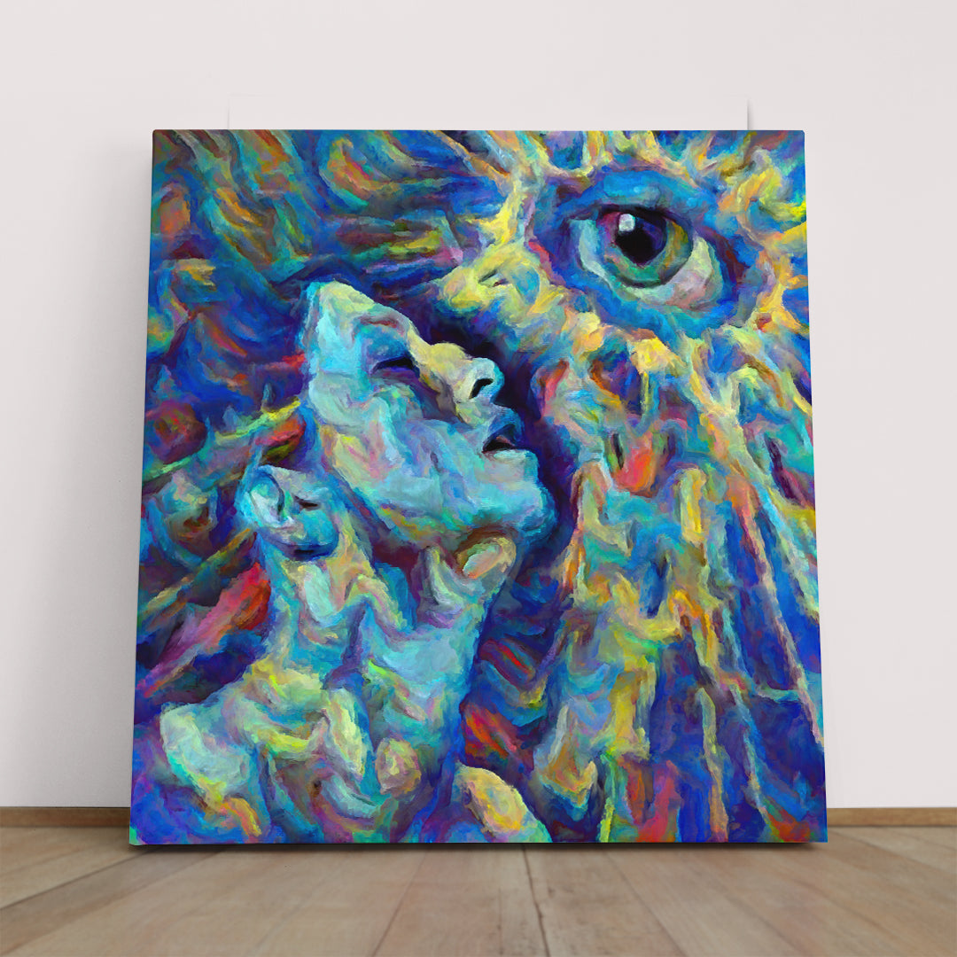 I AM THE UNIVERSE Inner Vision Abstract Art Print Artesty   