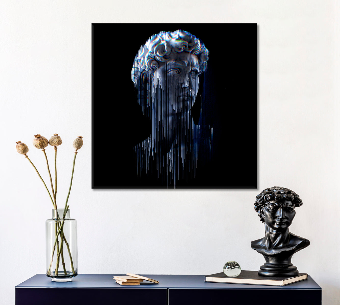 Head Bust Contemporary Style Contemporary Art Artesty   