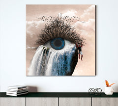 Surrealist Eye Contemporary Art Artesty   