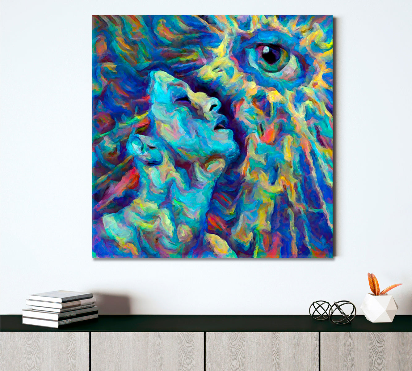 I AM THE UNIVERSE Inner Vision Abstract Art Print Artesty   