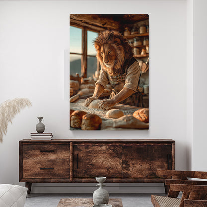 Lion Baker Canvas Prints Artesty