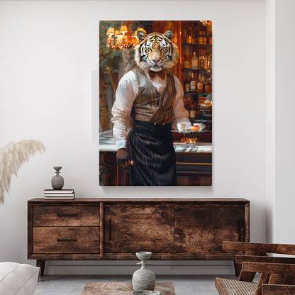 Tiger Waiter Canvas Prints Artesty