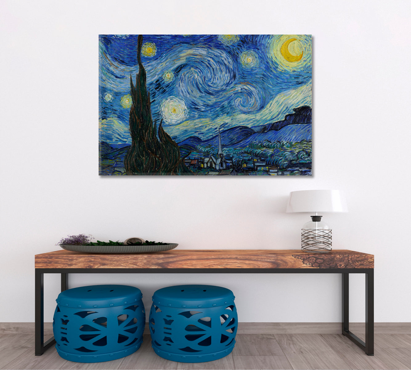 The Starry Night Vincent van Gogh Masterpieces Reproduction Contemporary Art Artesty   