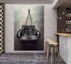 Boxing Gloves Motivation Sport Poster Print Decor Artesty   