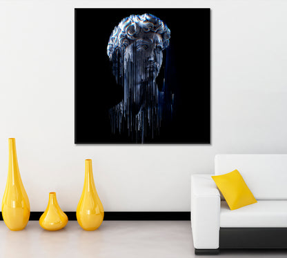 Head Bust Contemporary Style Contemporary Art Artesty   