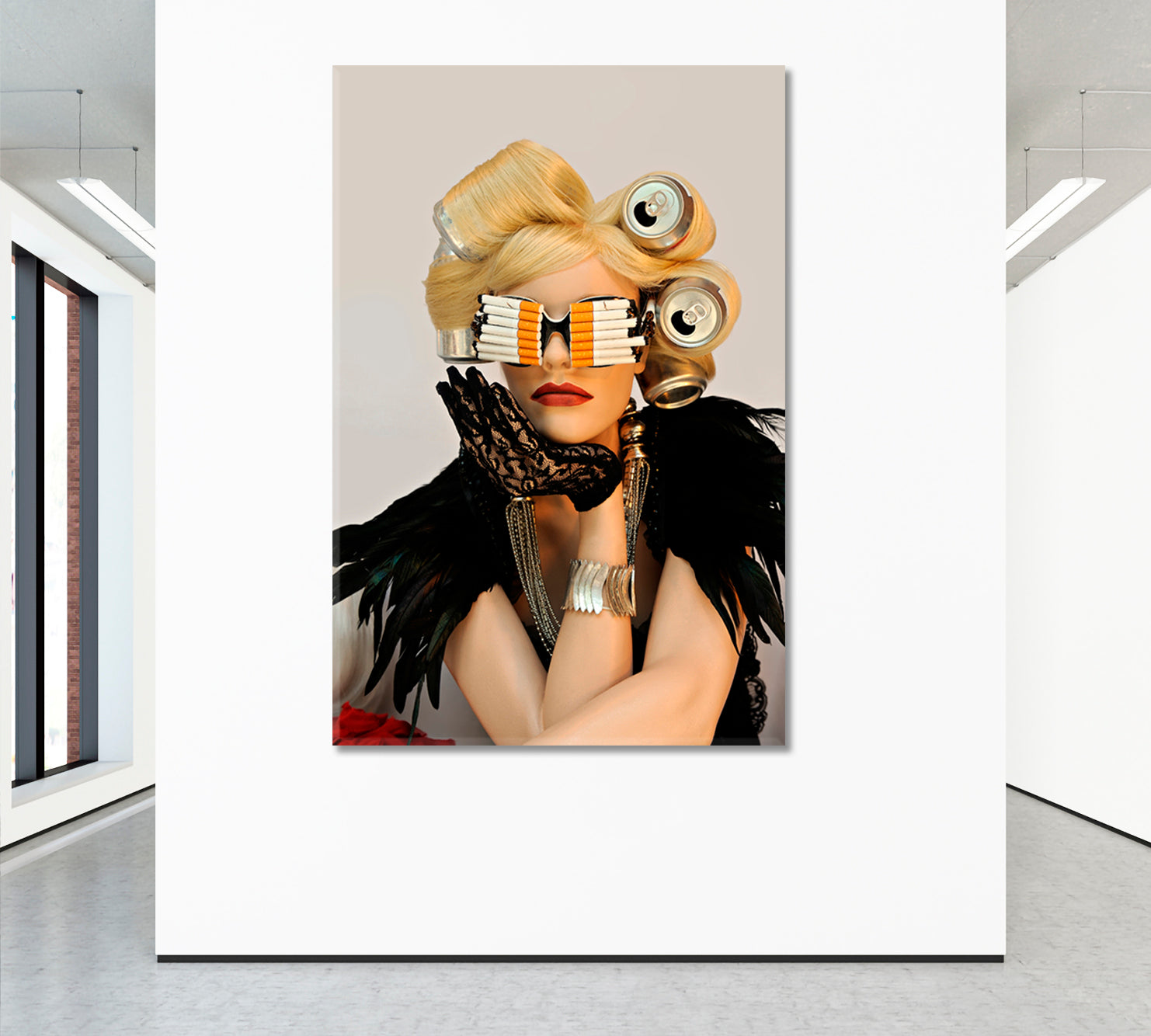 Lady Ga Ga Celebs Canvas Print Artesty   