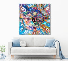 NUMBERS Energy And Power Behind Life Abstract Art Print Artesty   