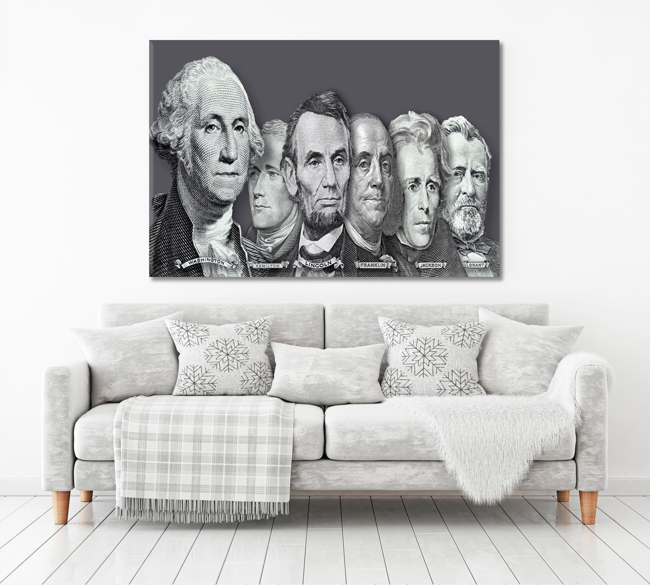 Presidents and Founding Fathers of the United States Business Concept Wall Art Artesty   