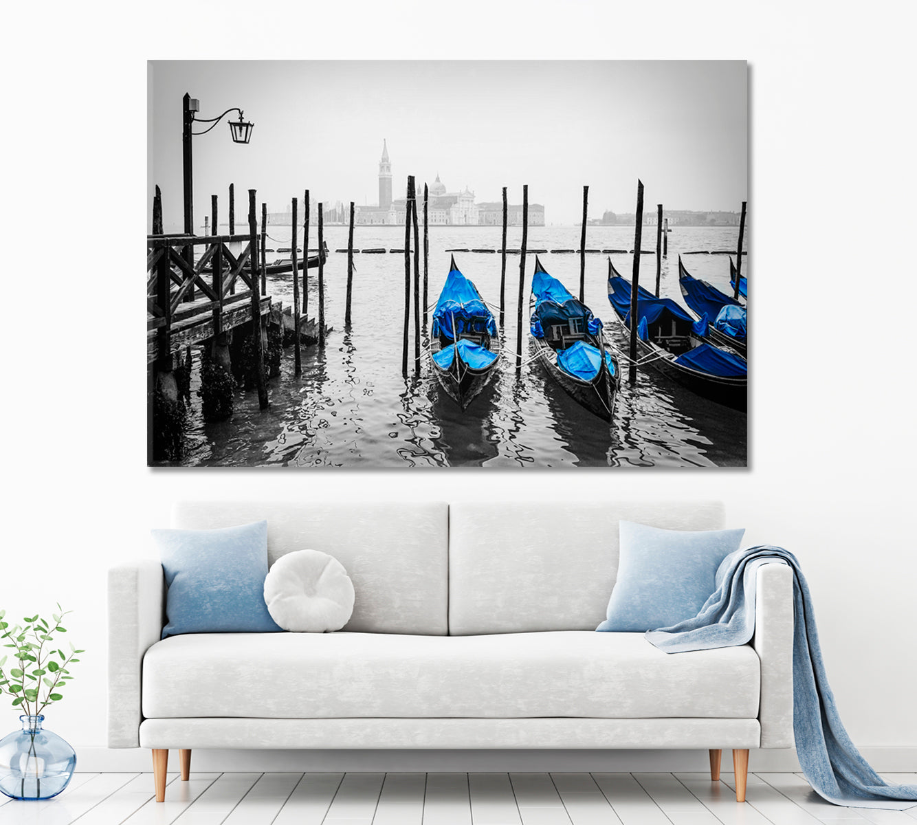 Venice Italy Typical Gondolas Cities Wall Art Artesty   