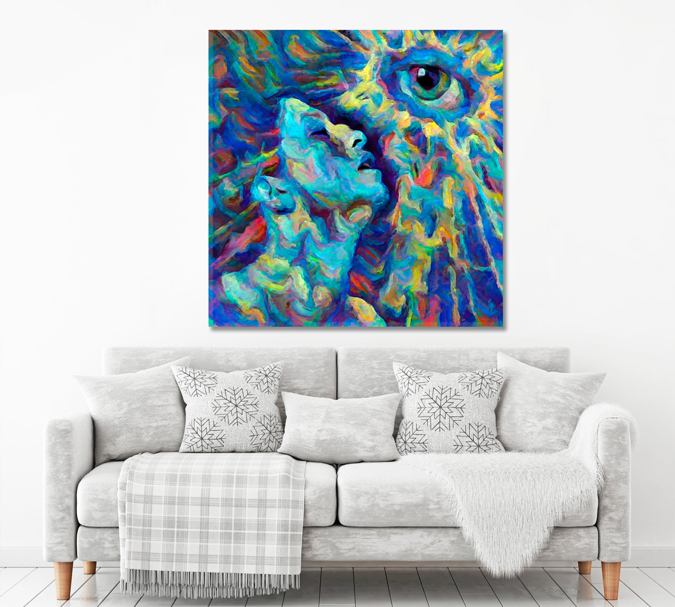 I AM THE UNIVERSE Inner Vision Abstract Art Print Artesty   