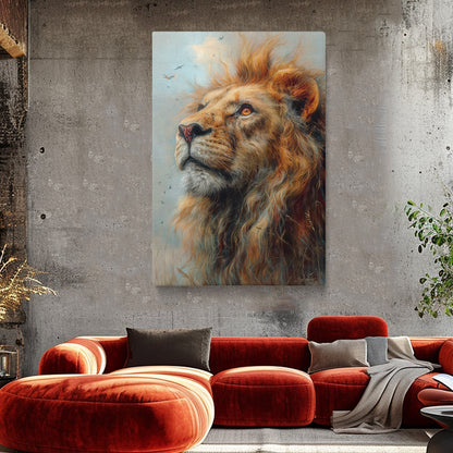 Majestic Lion Canvas Prints Artesty