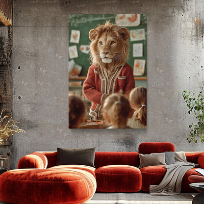 Lioness Teacher Canvas Prints Artesty