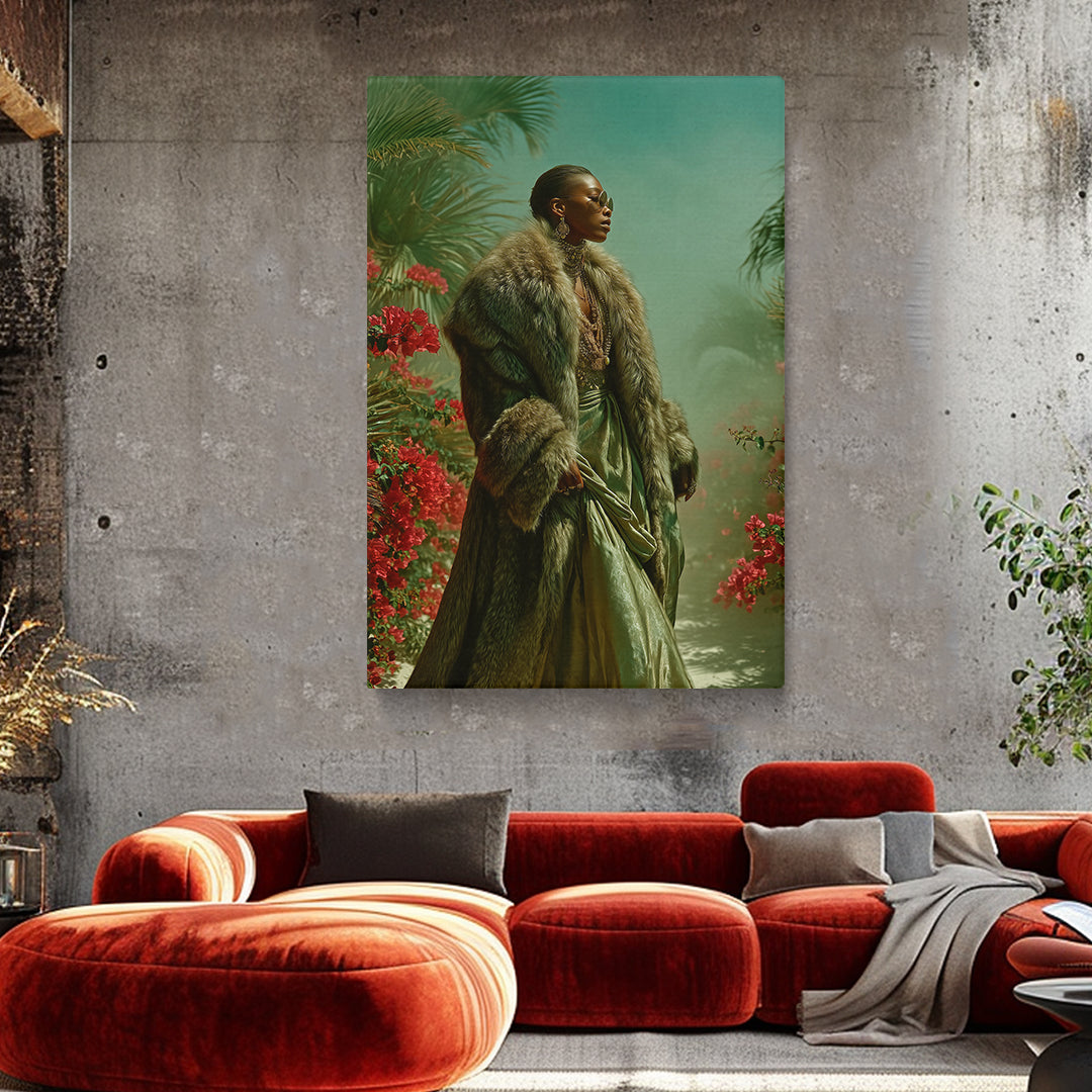 Lush Fashion Queen Canvas Prints Artesty