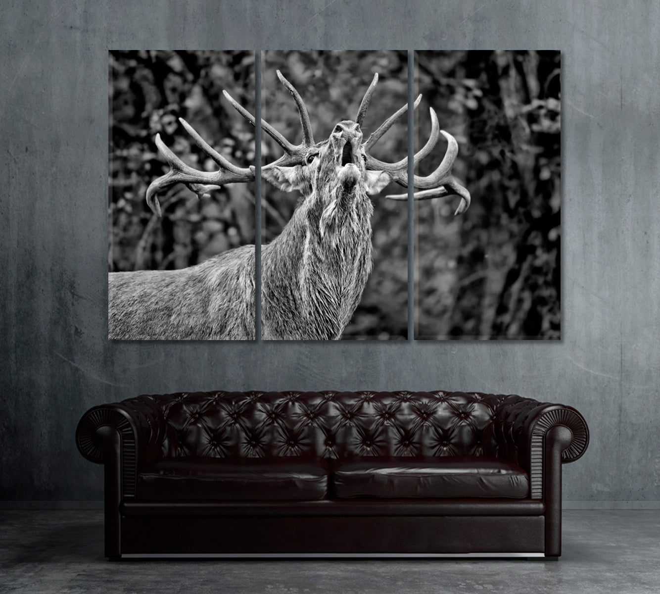 Deer Canvas Wall Art Canvas Print Artesty   