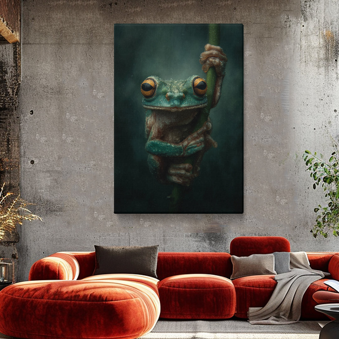 Tree Frog in Rainforest Canvas Prints Artesty