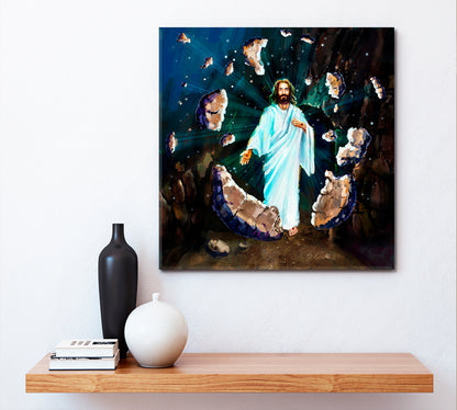 The Resurrection of Jesus Religious Modern Art Artesty   