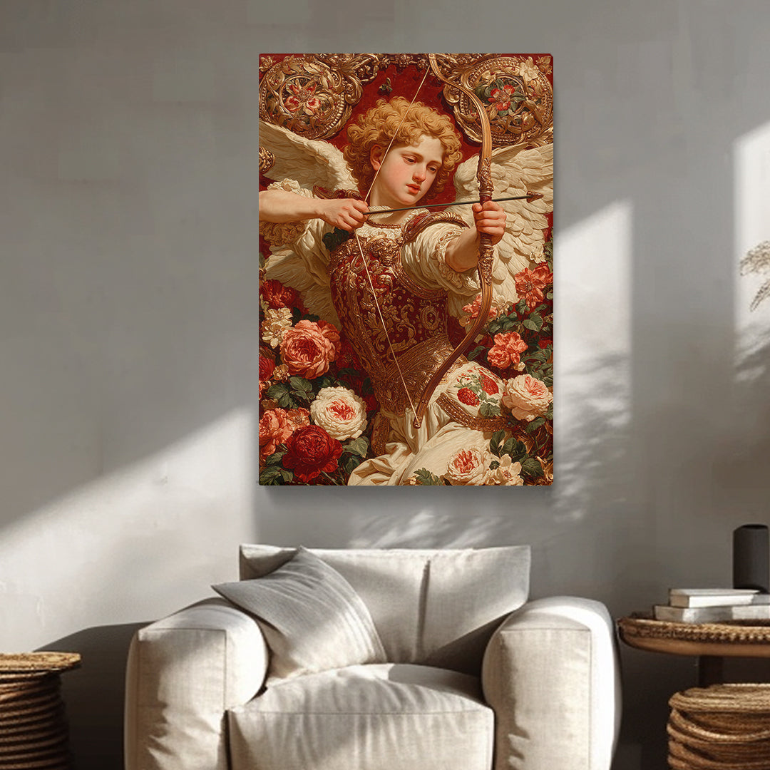 Baroque Cupid Archer Angel Canvas Prints Artesty
