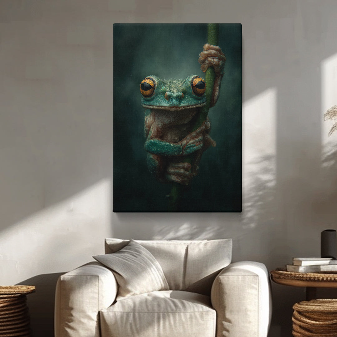 Tree Frog in Rainforest Canvas Prints Artesty