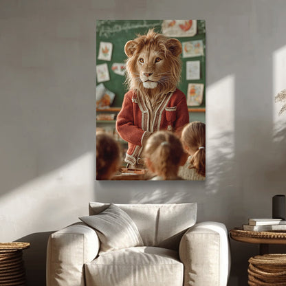 Lioness Teacher Canvas Prints Artesty