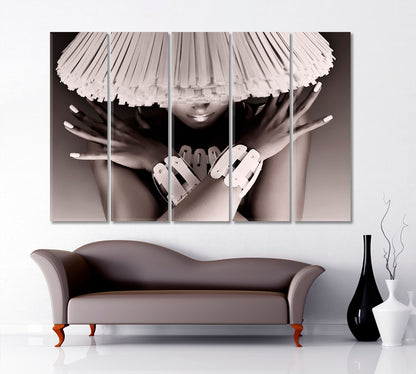 Beauty Glamor Fashion Beauty Salon Artwork Prints Artesty 5 panels 36" x 24" 