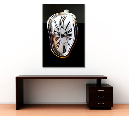 Melting Clock Surreal Fantasy Large Art Print Décor Artesty   