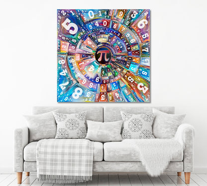 NUMBERS Energy And Power Behind Life Abstract Art Print Artesty   