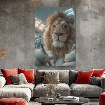 Dentist Lion Canvas Prints Artesty