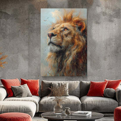 Majestic Lion Canvas Prints Artesty