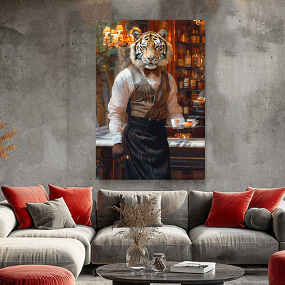 Tiger Waiter Canvas Prints Artesty