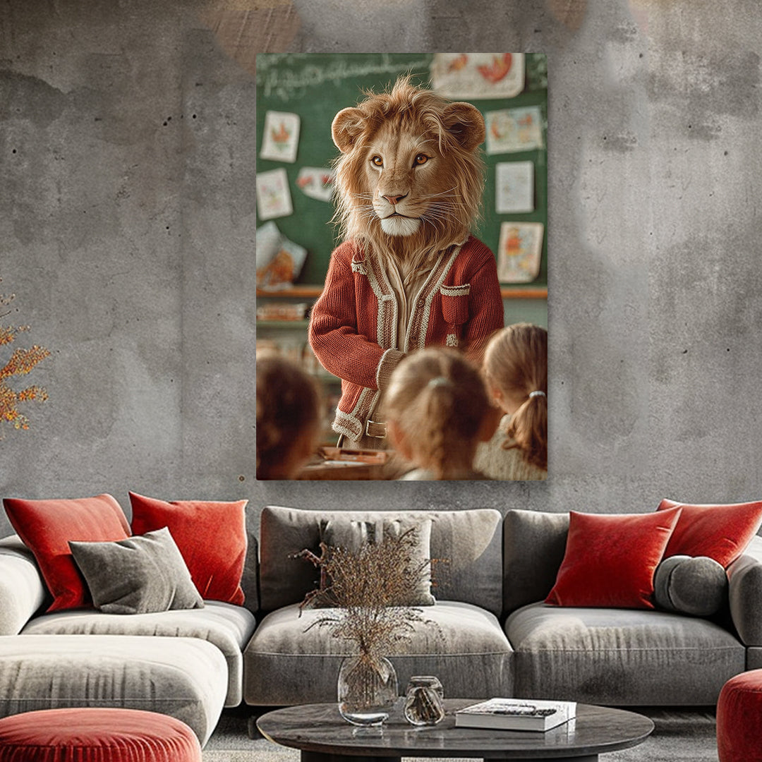 Lioness Teacher Canvas Prints Artesty