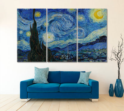 The Starry Night Vincent van Gogh Masterpieces Reproduction Contemporary Art Artesty   