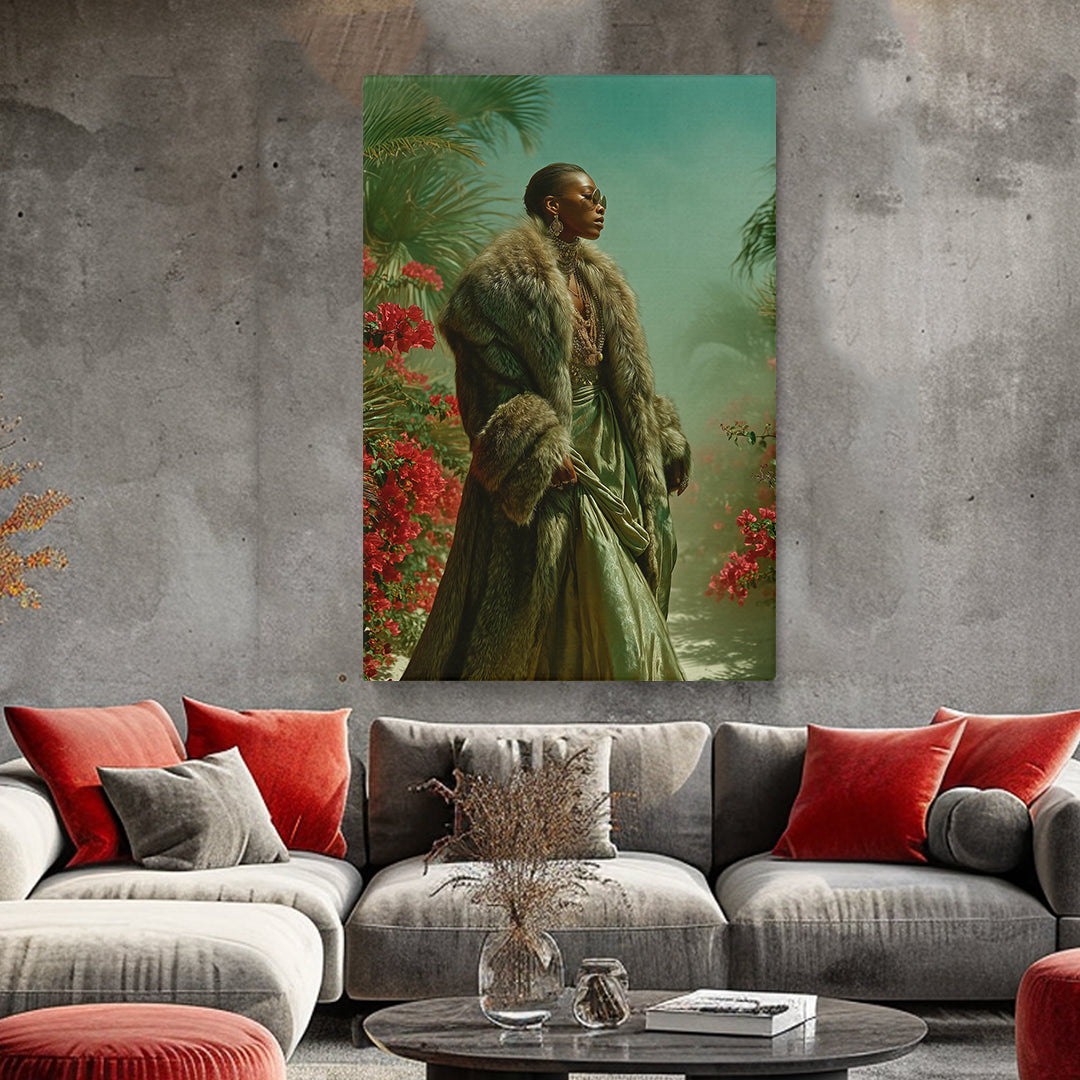 Lush Fashion Queen Canvas Prints Artesty