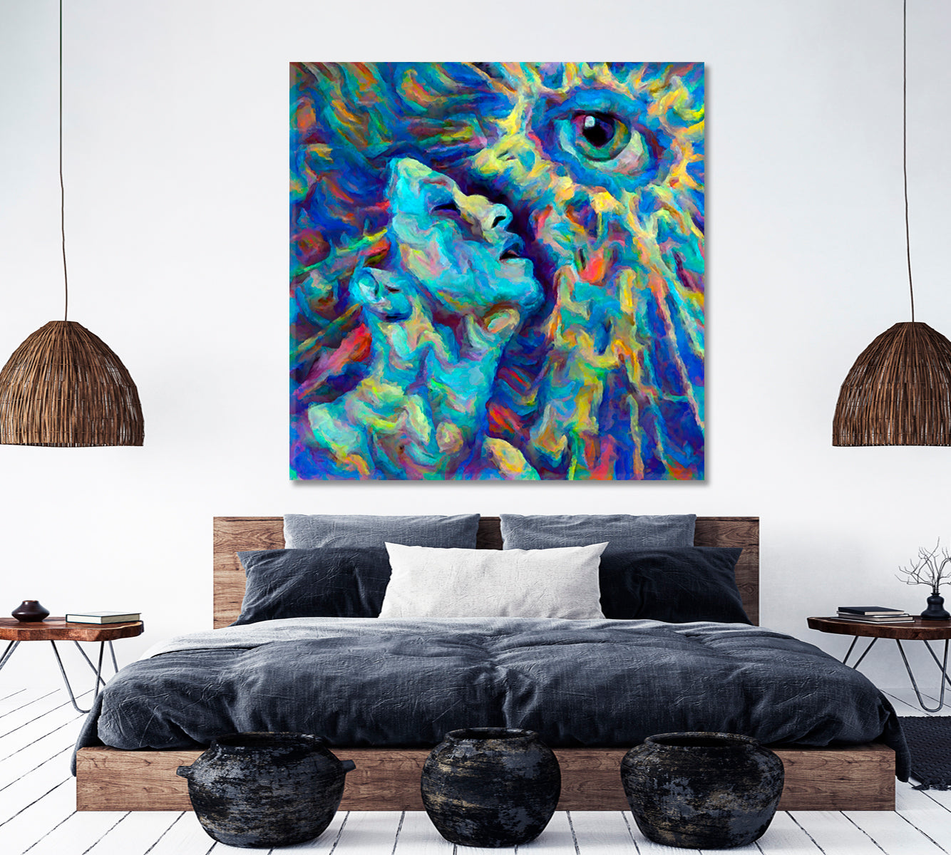 I AM THE UNIVERSE Inner Vision Abstract Art Print Artesty   