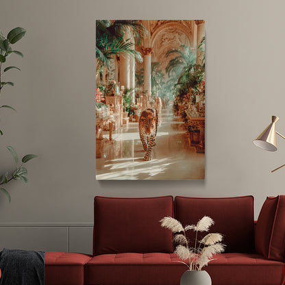 Leopard in Grand Palace Canvas Prints Artesty 1 Panel 16"x24"