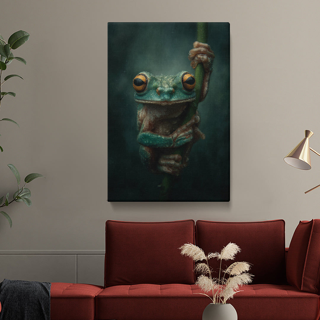 Tree Frog in Rainforest Canvas Prints Artesty