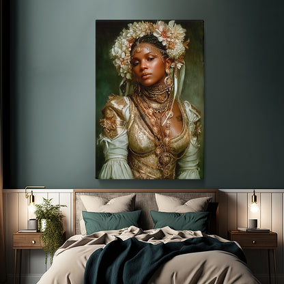 African Women Royalty Portrait Canvas Prints Artesty