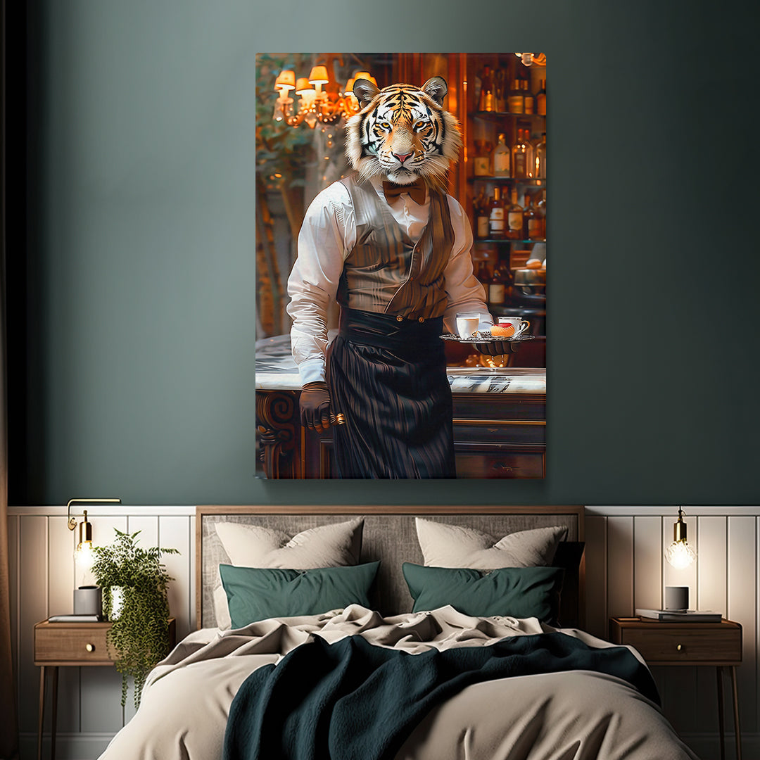 Tiger Waiter Canvas Prints Artesty