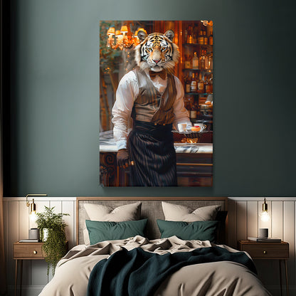 Tiger Waiter Canvas Prints Artesty