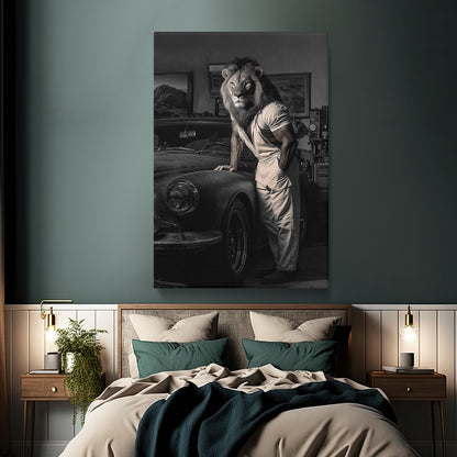 Lion Mechanic Canvas Prints Artesty
