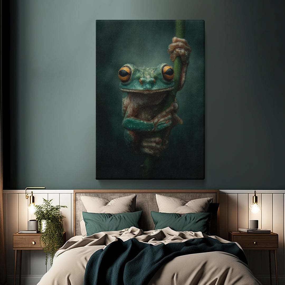 Tree Frog in Rainforest Canvas Prints Artesty