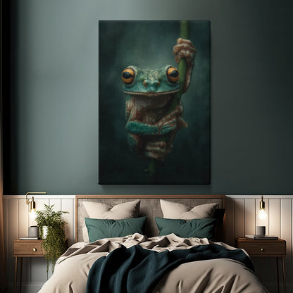 Tree Frog in Rainforest Canvas Prints Artesty