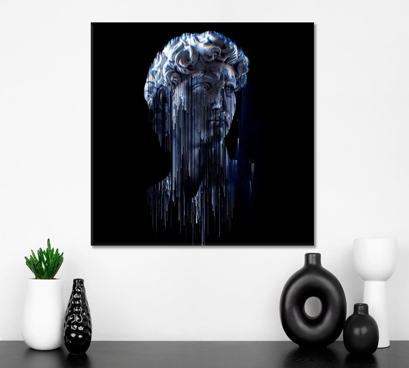 Head Bust Contemporary Style Contemporary Art Artesty   