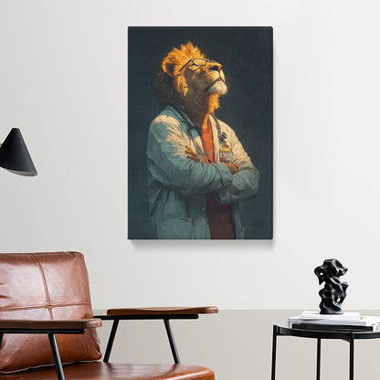 Lion Doctor Canvas Prints Artesty