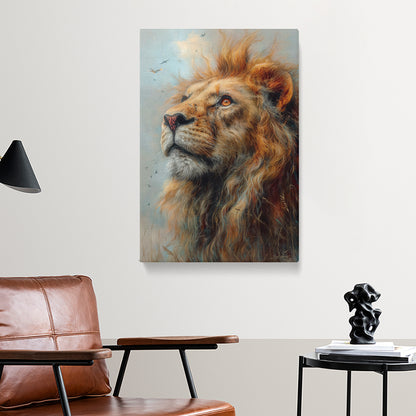 Majestic Lion Canvas Prints Artesty
