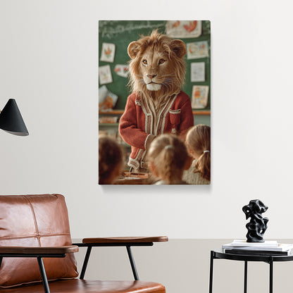 Lioness Teacher Canvas Prints Artesty