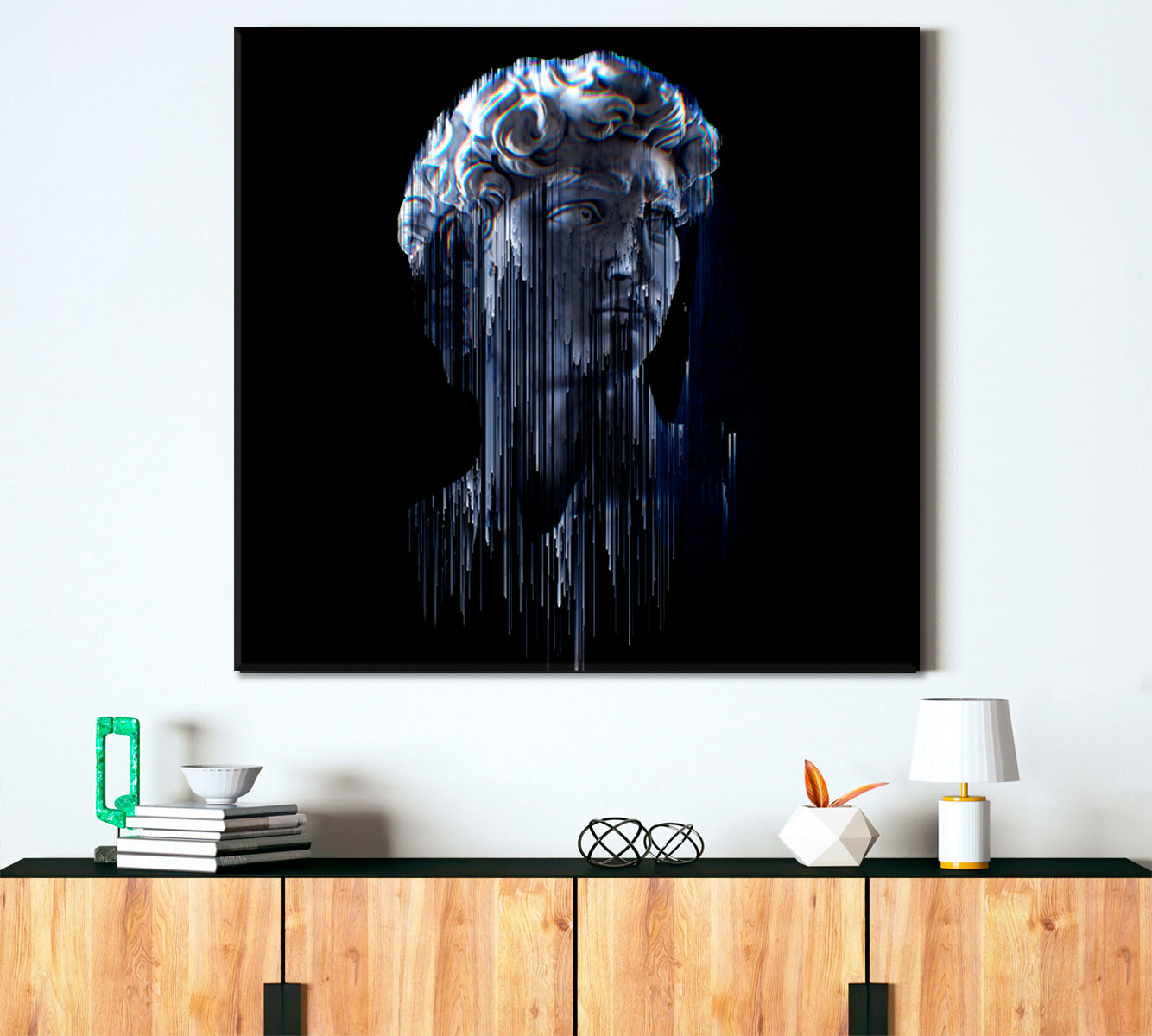 Head Bust Contemporary Style Contemporary Art Artesty   