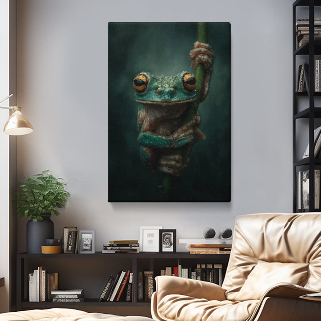 Tree Frog in Rainforest Canvas Prints Artesty