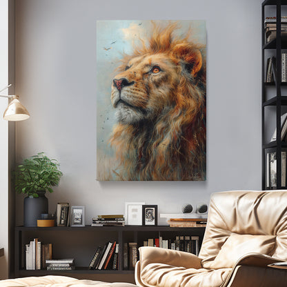 Majestic Lion Canvas Prints Artesty