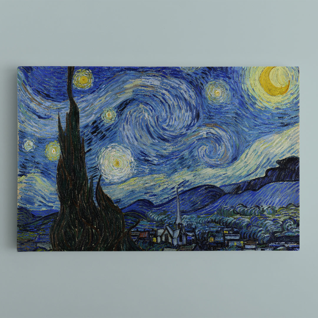 The Starry Night Vincent van Gogh Masterpieces Reproduction Contemporary Art Artesty   