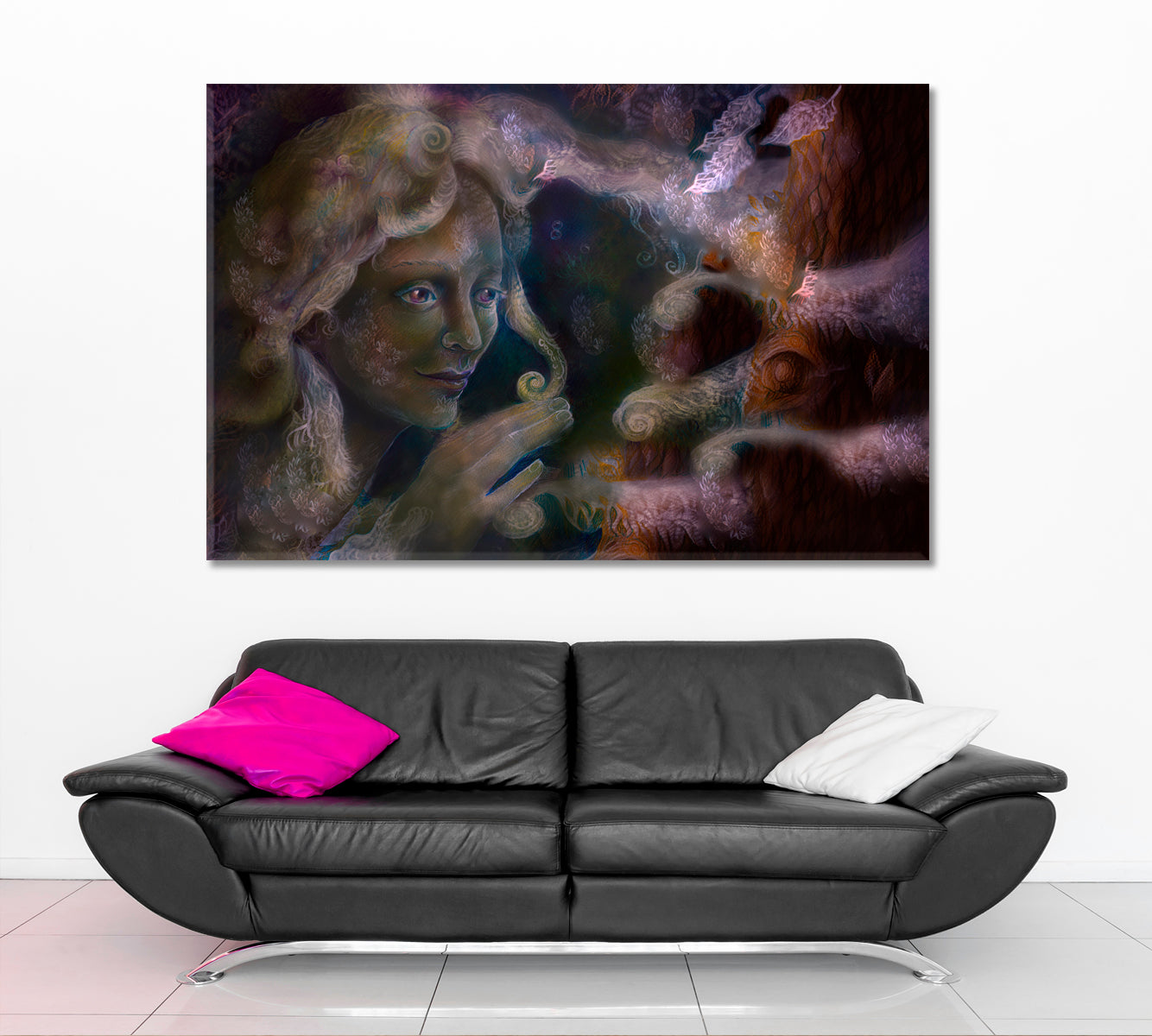 Magic Fairy Surreal Fantasy Large Art Print Décor Artesty 1 panel 24" x 16" 